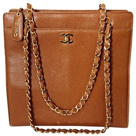 chanel camel color bag